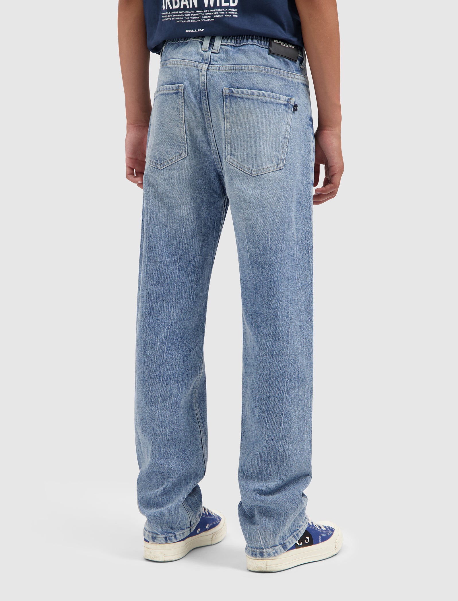 Junior The Luke Loose Jeans | Denim Mid Blue