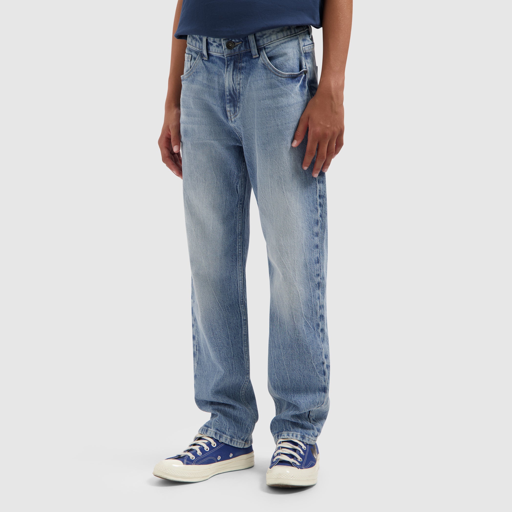 Junior The Luke Loose Jeans | Denim Mid Blue