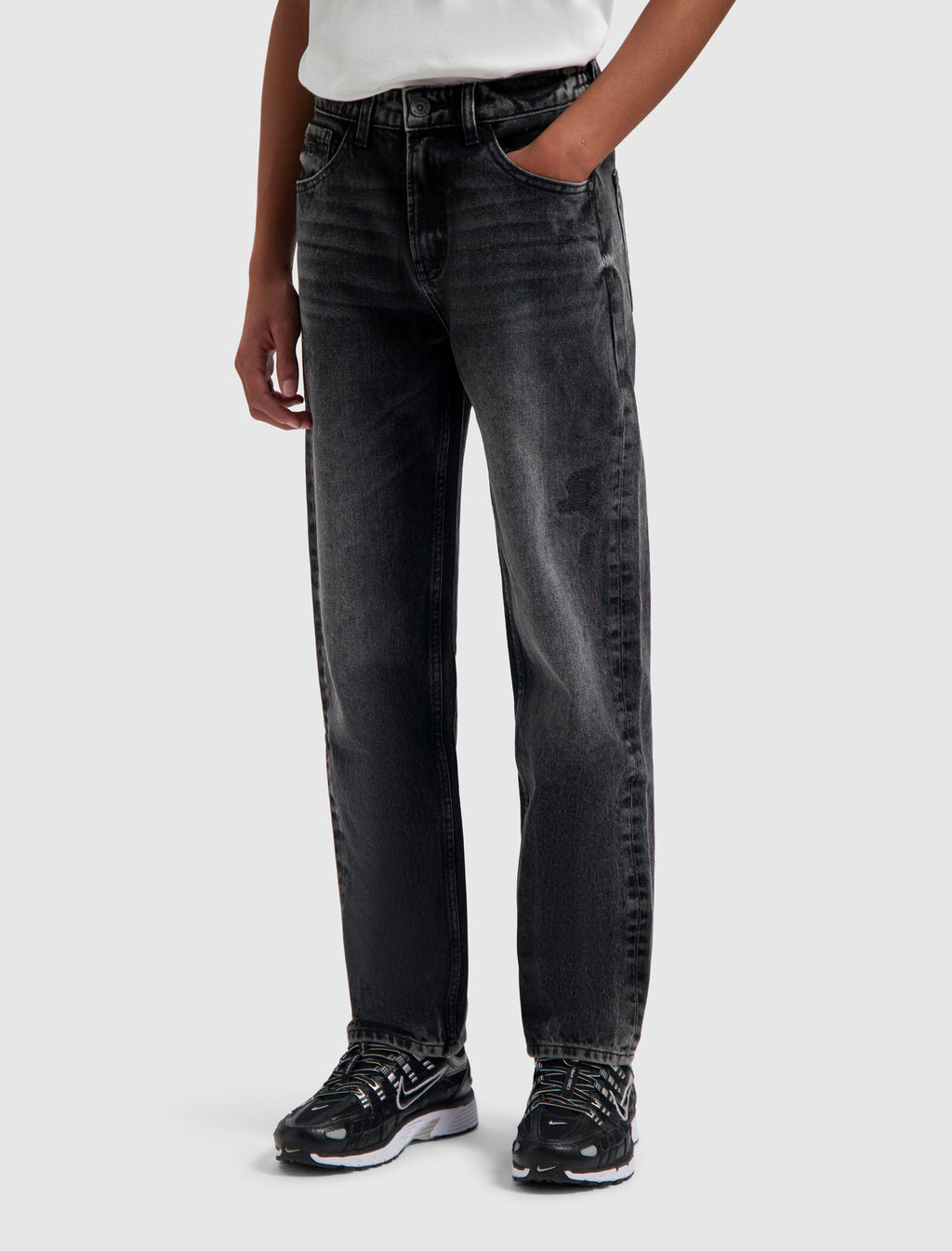 Junior The Luke Loose Fit Jeans | Denim Dark Grey