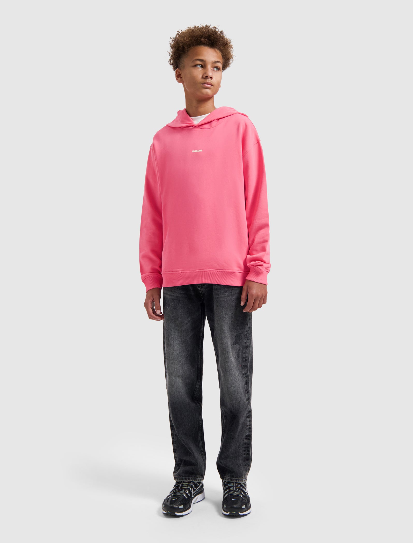 Junior The Luke Loose Fit Jeans | Denim Dark Grey