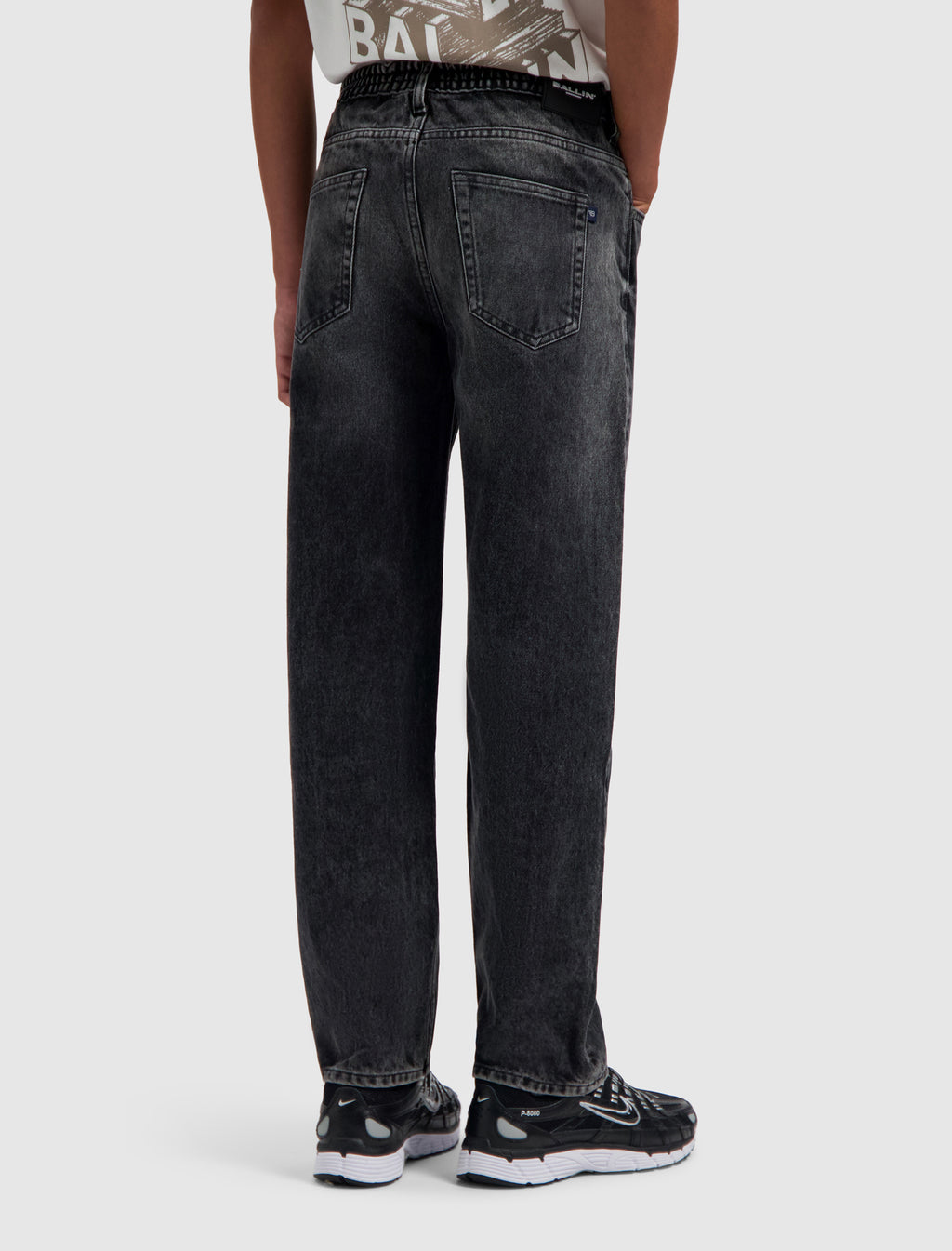 Junior The Luke Loose Fit Jeans | Denim Dark Grey