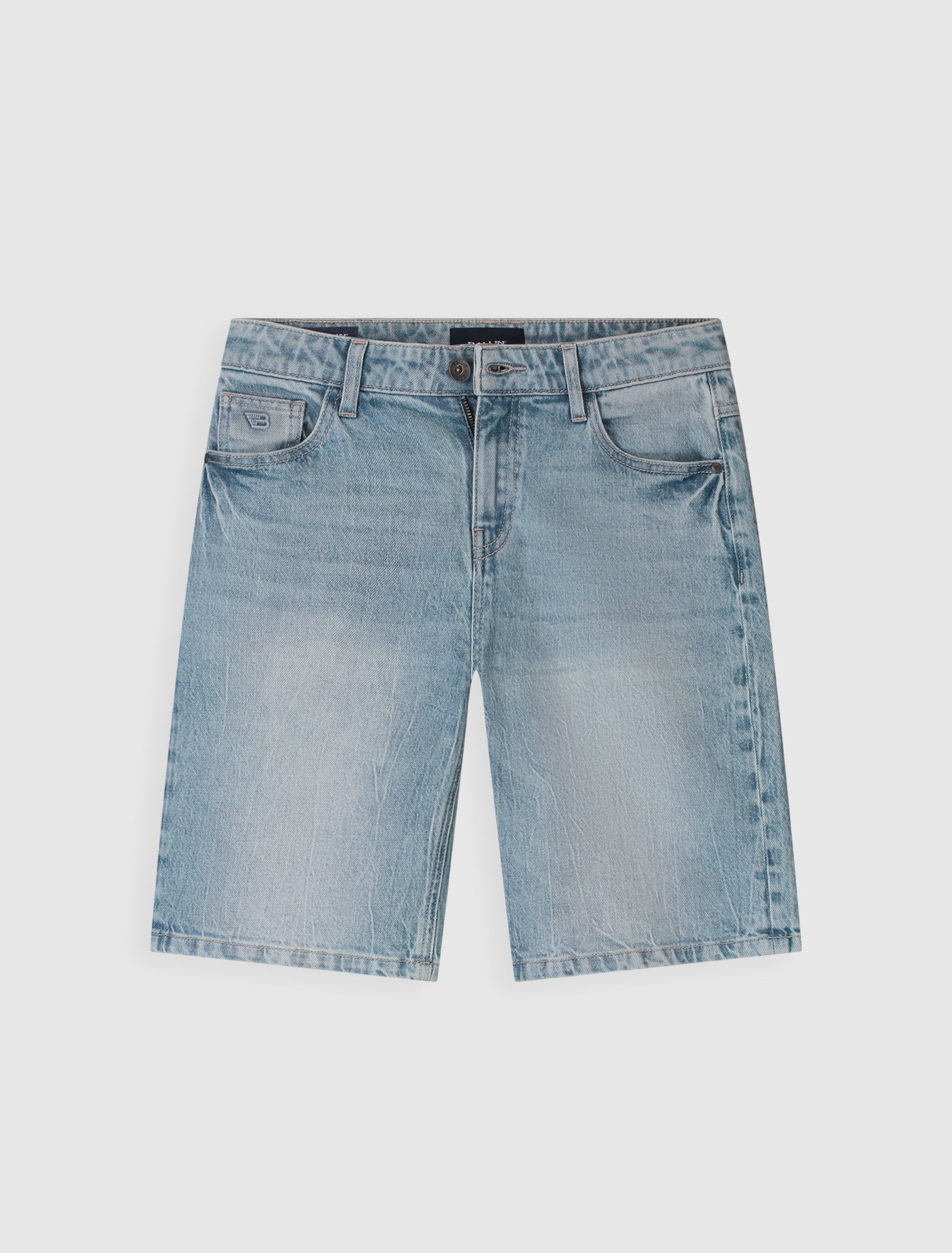 Junior The Kyle Loose Fit Short | Denim Mid Blue
